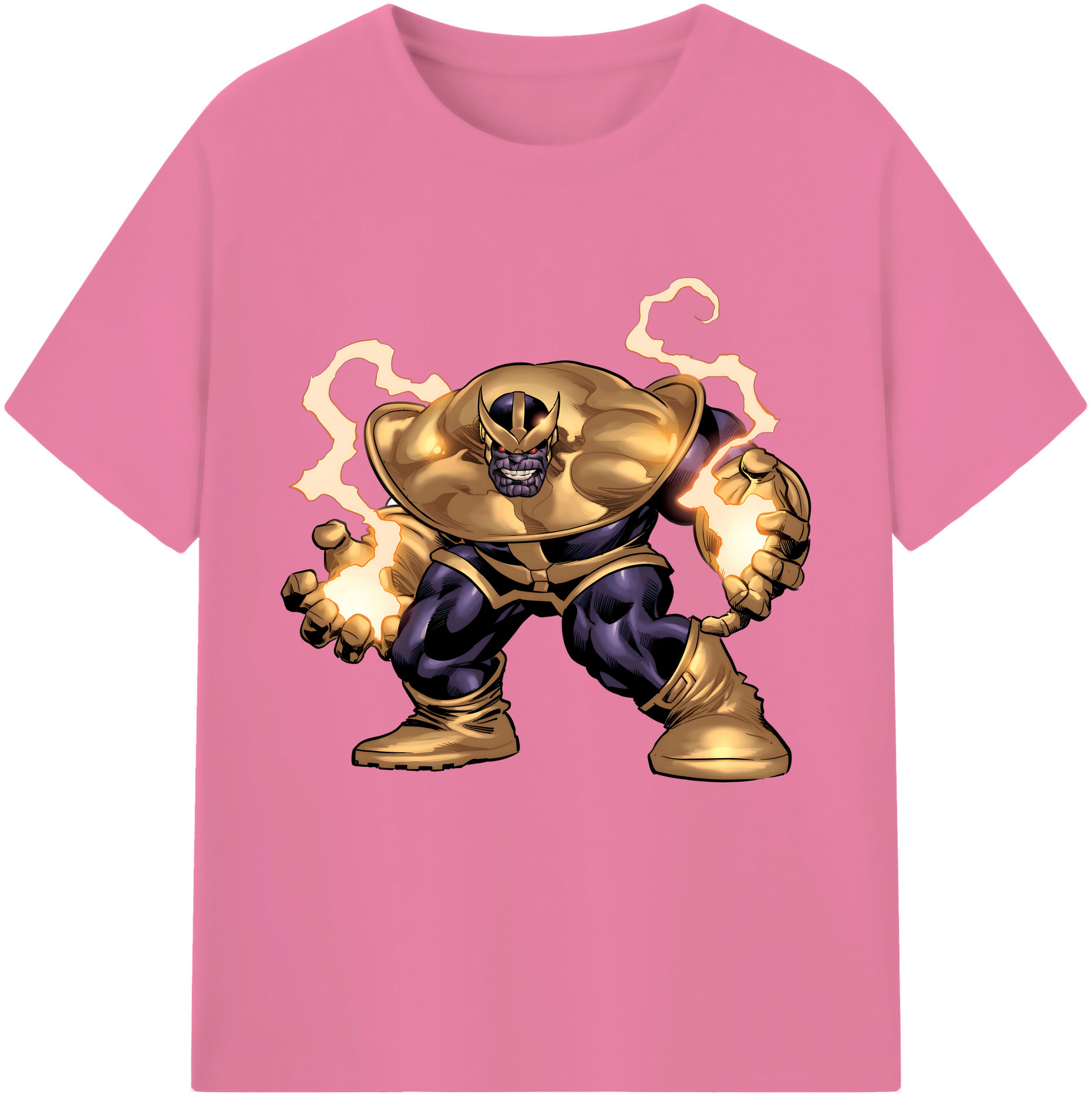 （画像用） アベンジャーズ The Avengers 綿100％半袖Tシャツ（フロントプリント）